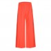 Xandres - Pali Losse broek rode katoen elastische tailleband.